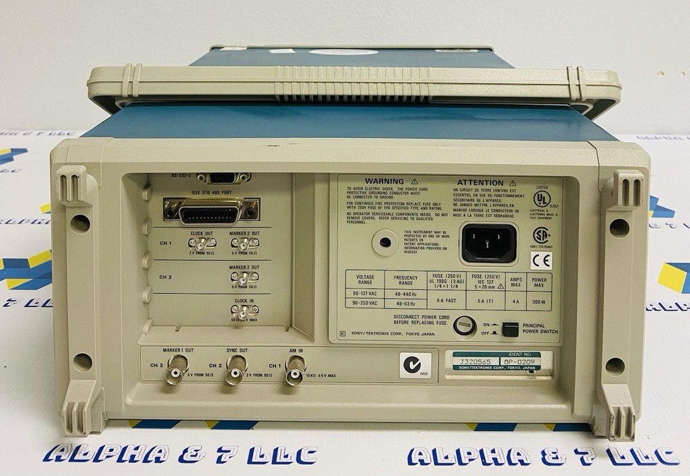 Sony Tektronix AWG2021 Arbitrary Waveform Generator