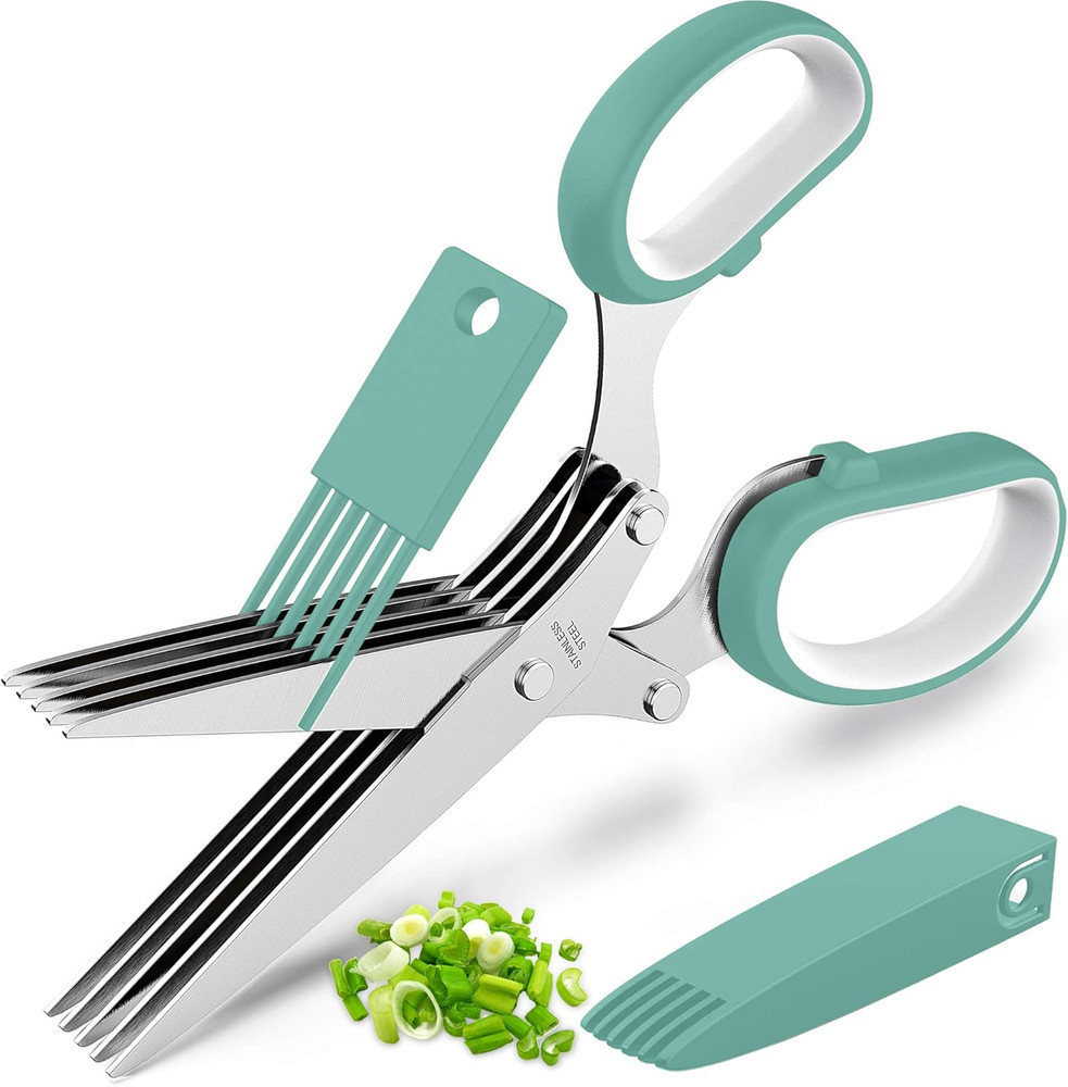 Fun Unique Kitchen Gadgets: Herb Scissors Set - Updated 2025 Cool Kitchen Tools