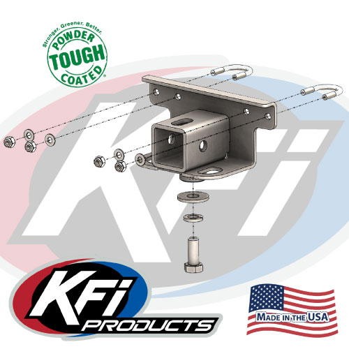 KFI Rear Receiver Hitch 101280