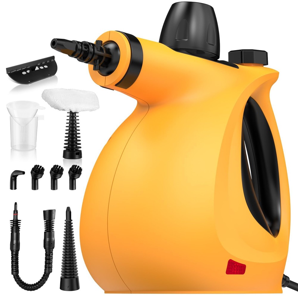 Handheld Pressurized Multi-Surface Steam Cleaner, Ease of Cleaning 100% -Stea...