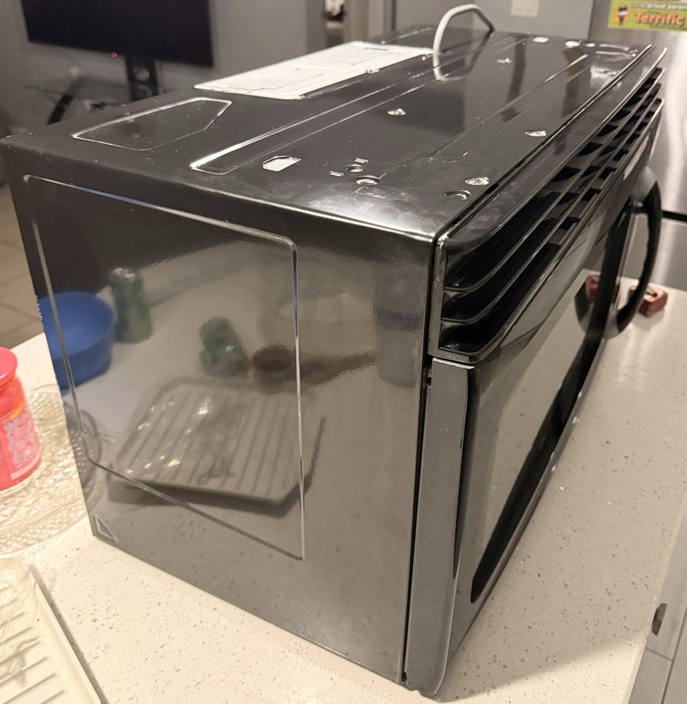 Maytag Over-the-Range Black Metal Microwave Digital Display Timer