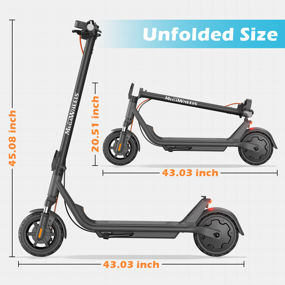 US~ADULTS ELECTRIC SCOOTER FOLDABLE SCOOTER WITH APP &DOUBLE SHOCK ABSORPTION