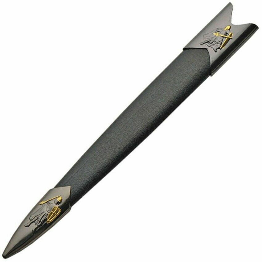 Knights Fixed Knife 7.75" UNSHARPENED Stainless Dagger Blade Synthetic Handle