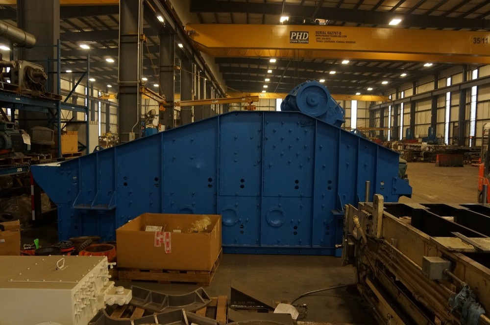 8x16 Connweld Double Deck Horizontal Aggregate Screen w/ Dbl G-Master 2000 Mechs