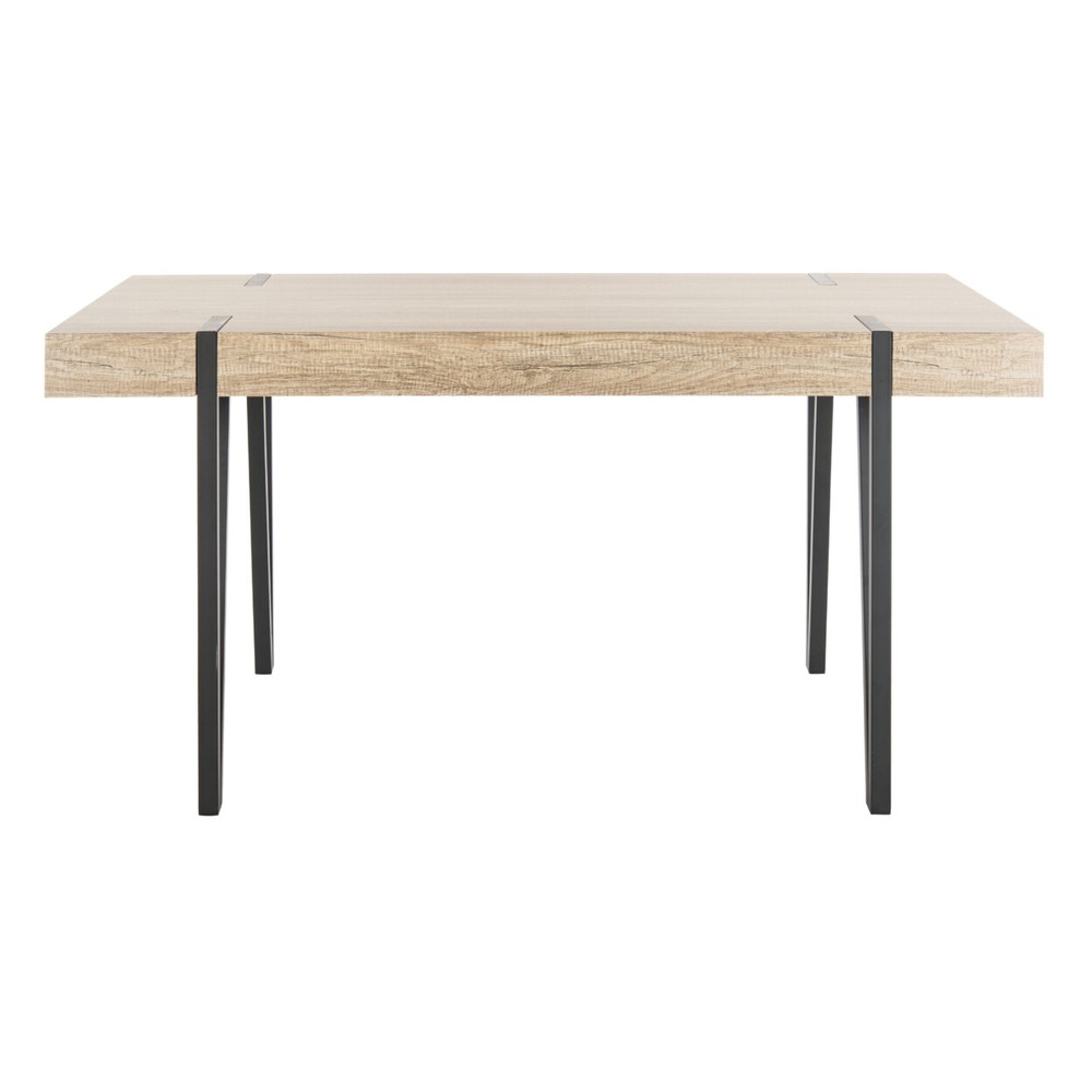 SAFAVIEH Alyssa Dining Table | Multi / Brown |