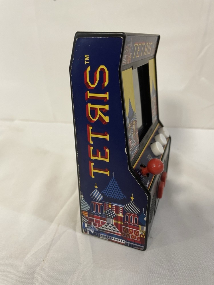 Tetris Hand Held Classic Arcade Mini Retro Game Black Tested & Working