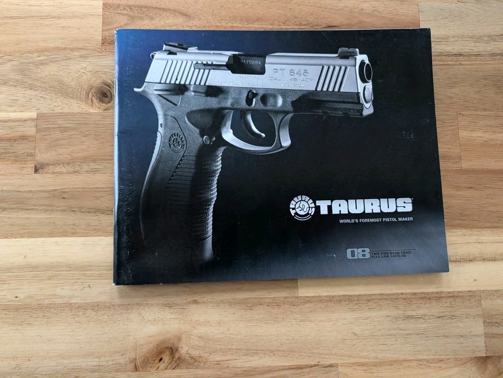 2008 TAURUS Gun Catalog