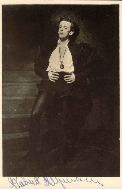 ROBERT HELPMANN - AUTOGRAPHED SIGNED PHOTOGRAPH