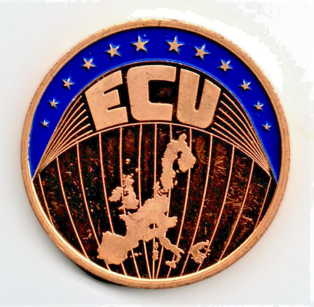 2001 Exonumia "Pattern" One ECU Coin