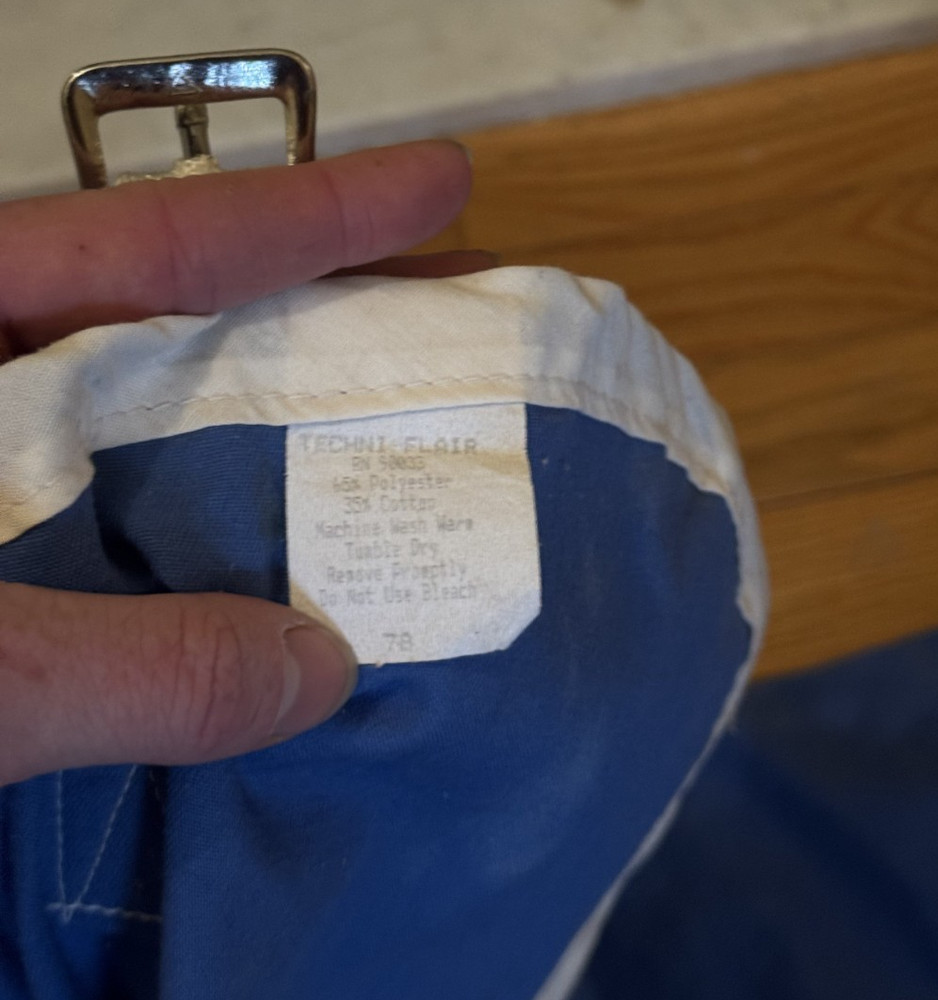 Used 78" Techni-Flair Stable Sheet / Blue