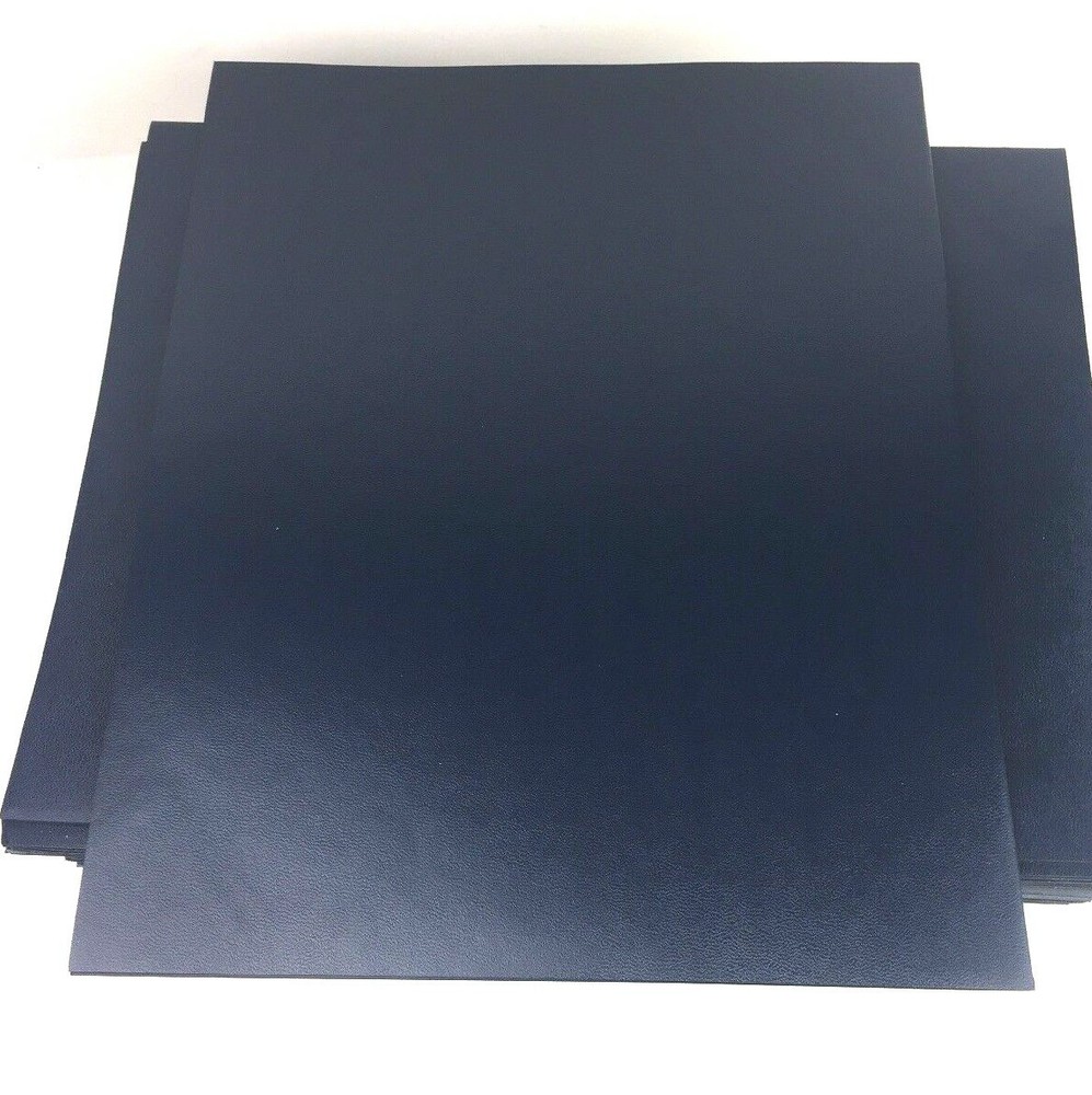 Diploma Covers 50 Pc Navy Blue Leatherette Plain Document Holders Graduation