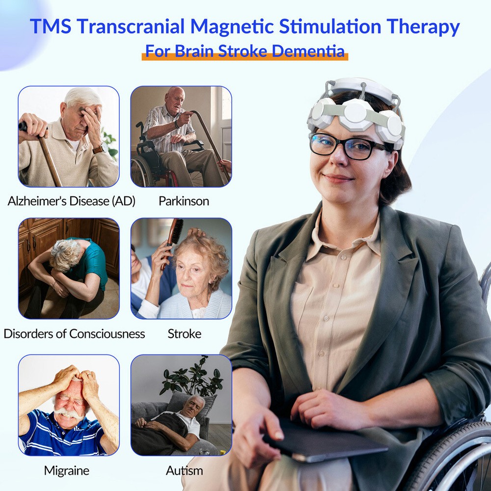 rTMS Therapy Transcranial Magnetic Stimulation Brain Therapy rTMS for Depression