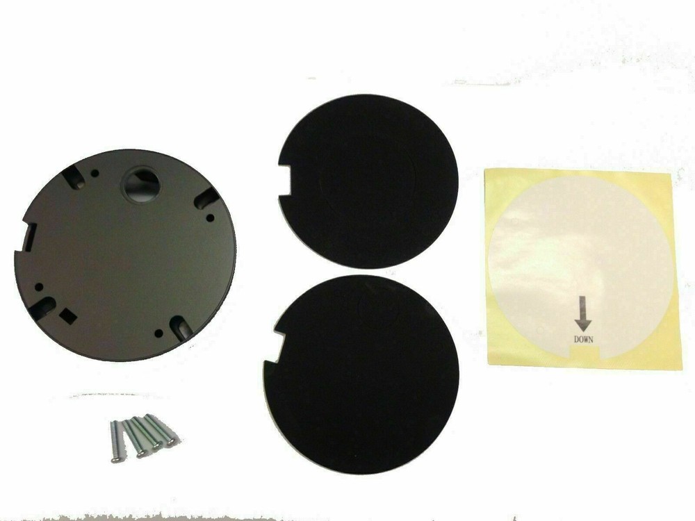 CCTV Security Dome Camera Mounting Junction Box (Charcoal)