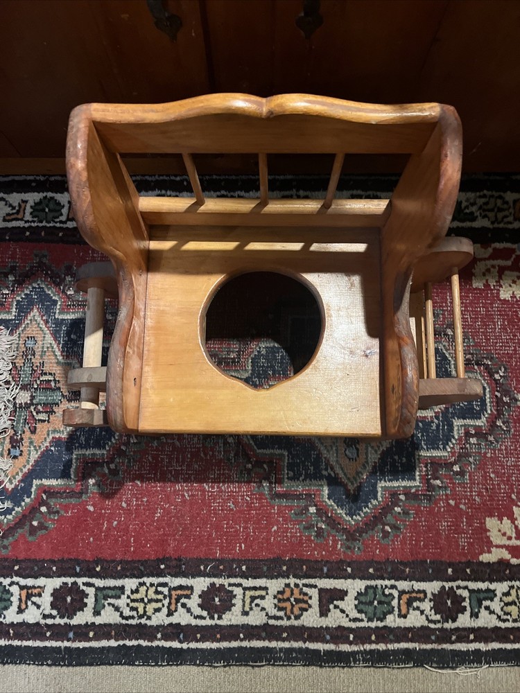 Wooden antique Potty