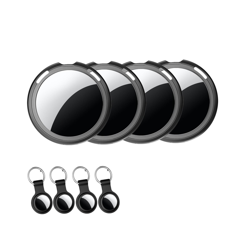 4 Pack Tracker Tags [Apple MFi Certified] Bluetooth Air Tracker Pai... Fast Ship