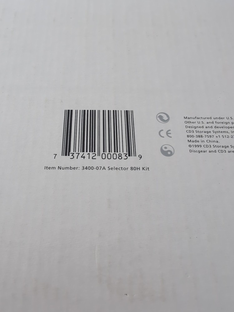 Discgear Disc Zen Selector System 80 Storage Catalog Restore Media CD DVD