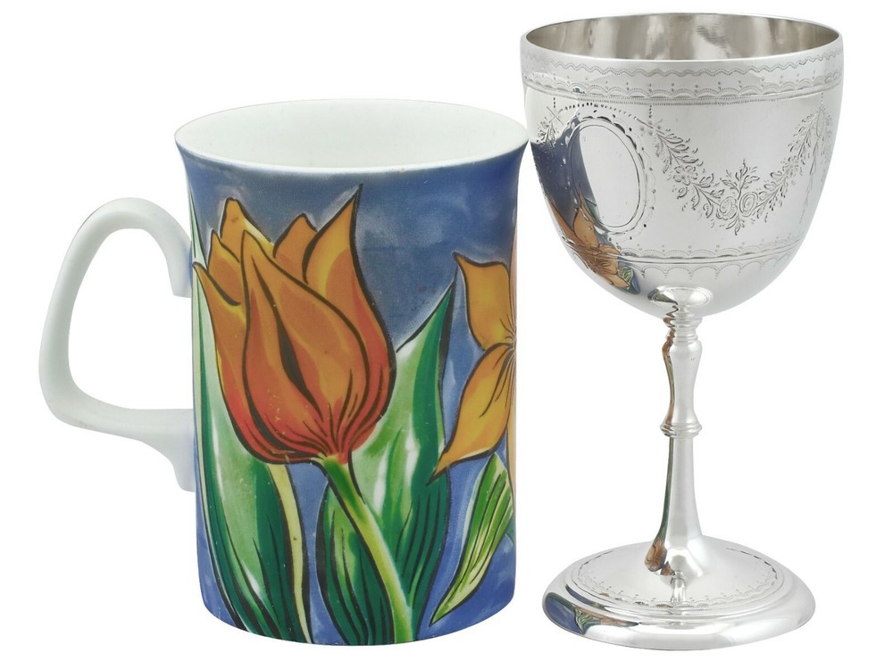 Sterling Silver Goblet - Antique Victorian (1866)