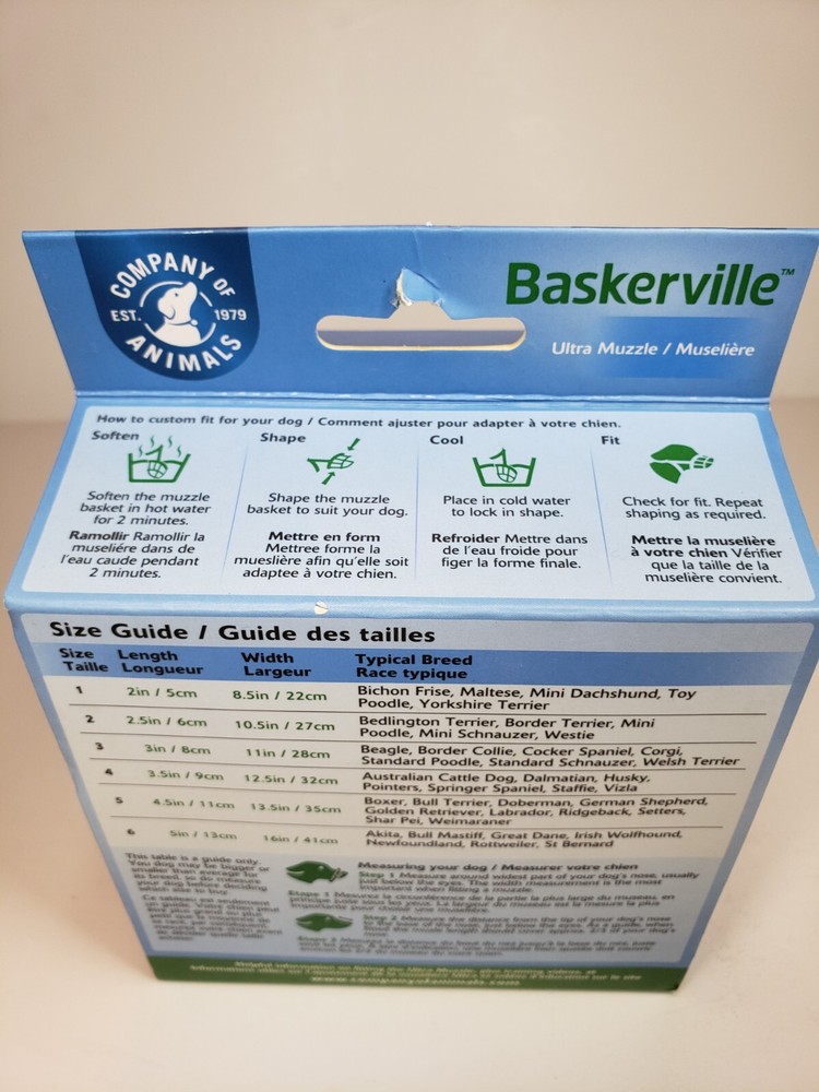 Baskerville Ultra Muzzle Size 2 Allows Drinking and Panting New Black