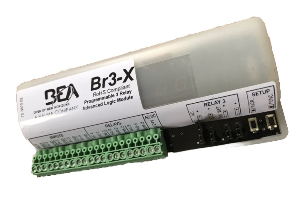 BeA 10BR3X Programmable 3-Relay Logic Module