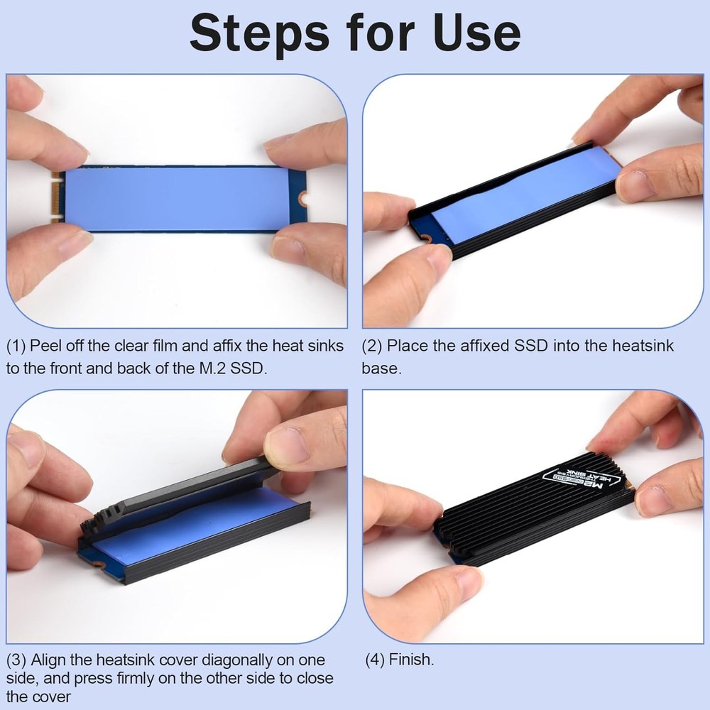 M.2 SSD Heatsink 2280 Thin Cooler