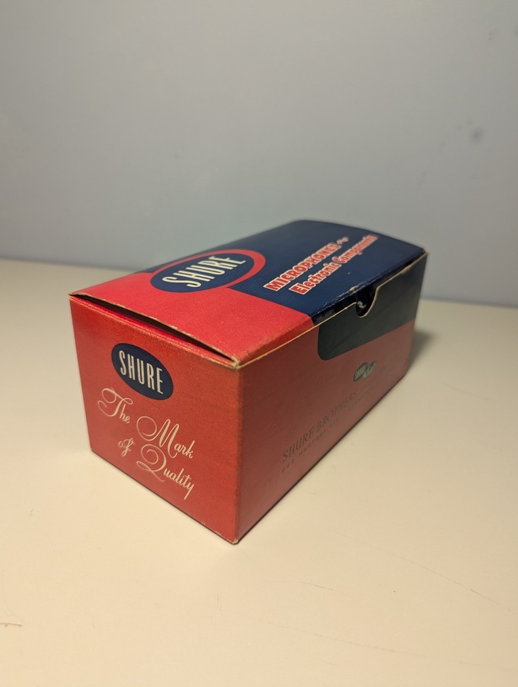 *BOX + PACKAGING ONLY,* Shure A95A Line Matching Transformer