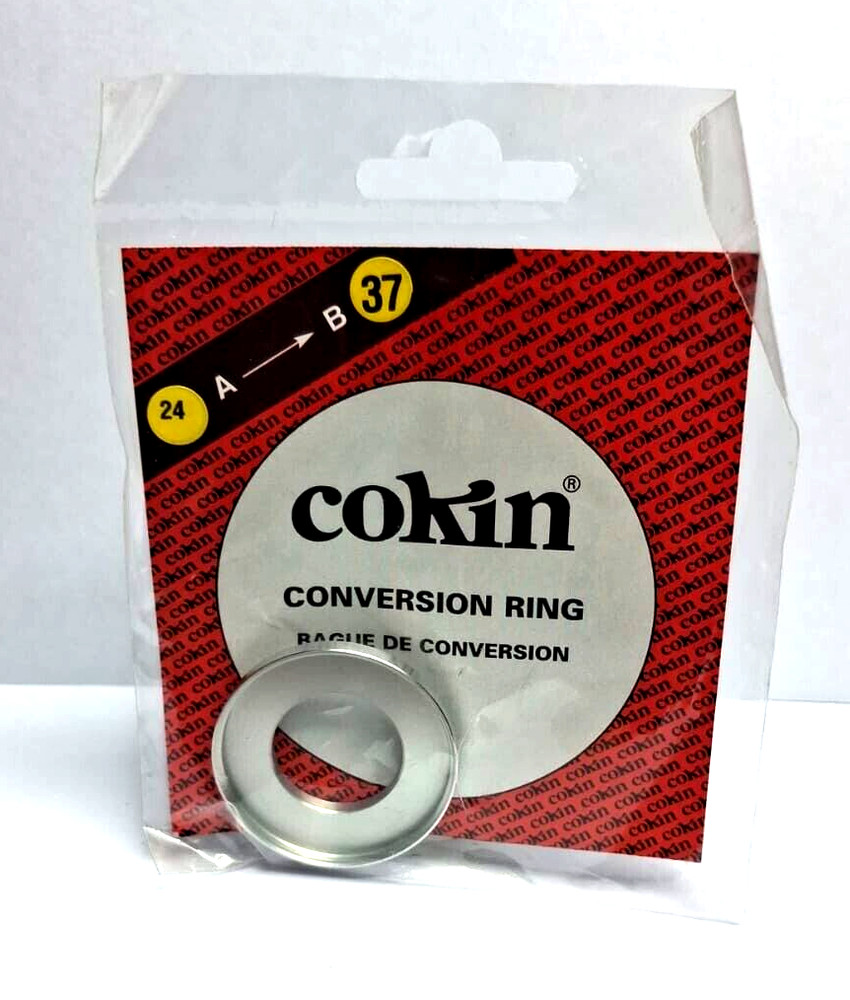 Cokin Step-Up Ø24mm to Ø37mm Conversion Ring Filter /New ---M18