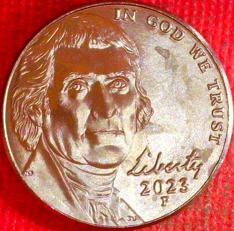 2023-P Nickel Die Chip Reverse