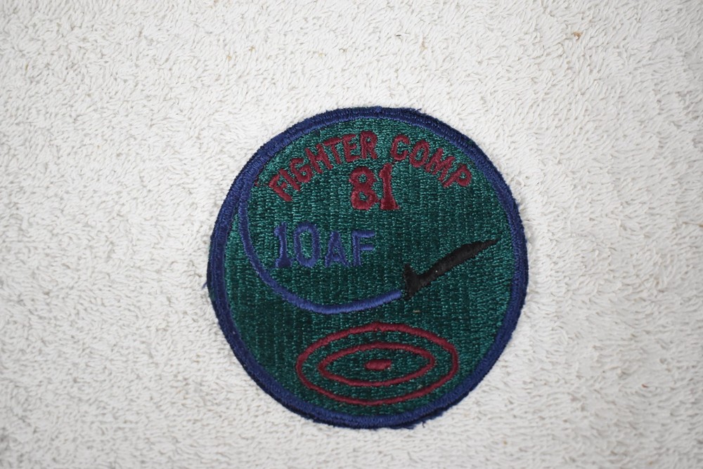 10th AF FIGHTER COMP 1981 patch