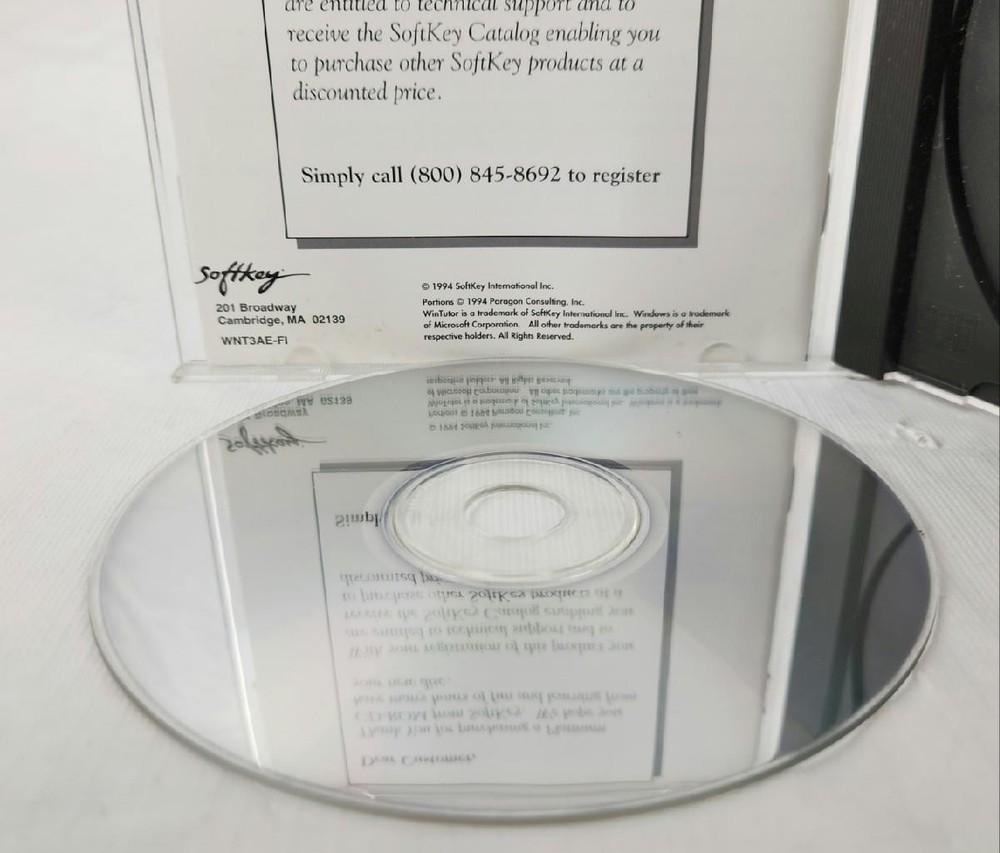 Wintutor 3.1 CD-ROM for Windows PC