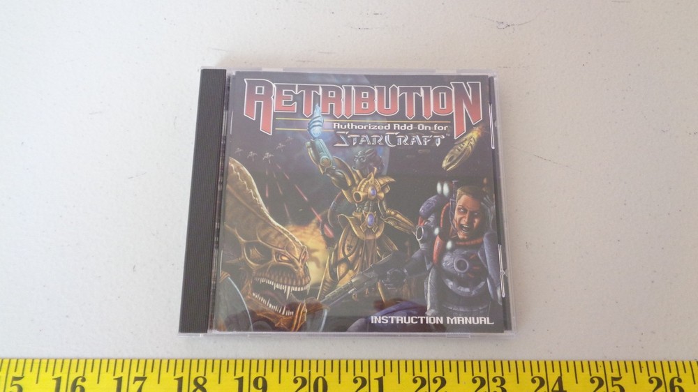 Retribution Instruction Manual CD-ROM Computer Game Wizardworks 1998