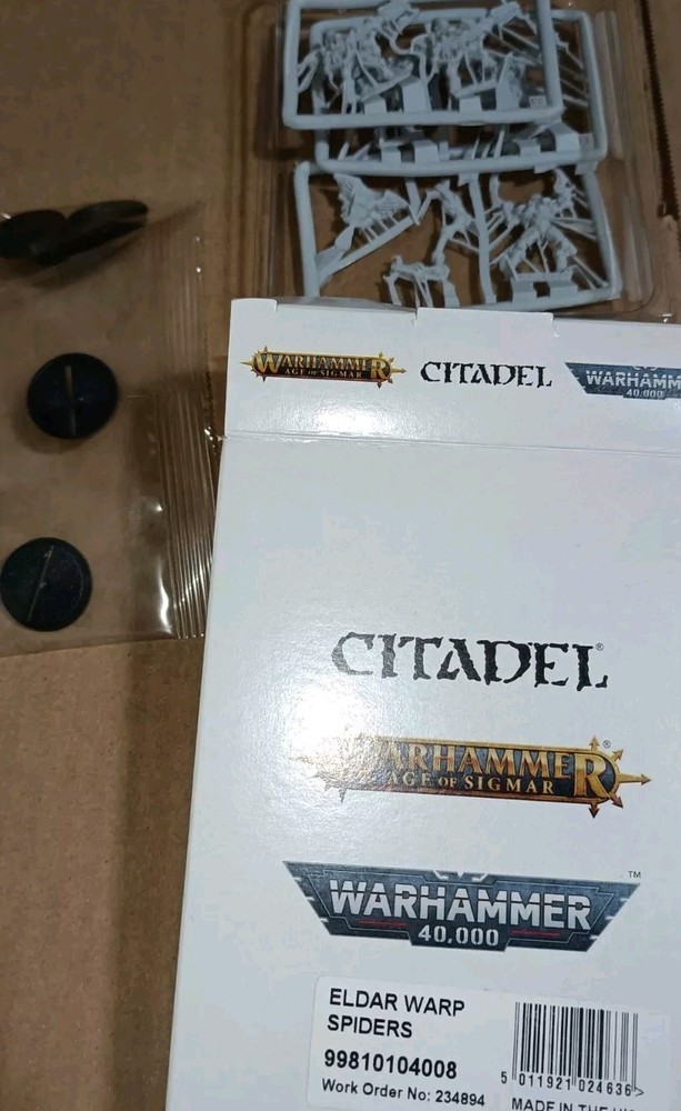 ⚔️WARHAMMER 40K - AELDARI - WARP SPIDERS - OOP - NEW ⚔️