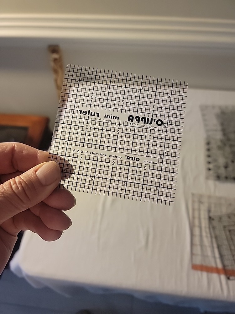 O'lipfa Mini Ruler 4 X 4