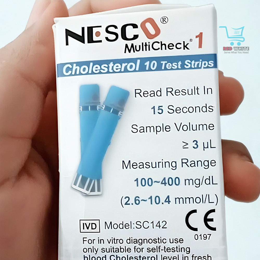 NESCO Multicheck Cholesterol Test Strips – Compatible Test Strips Pack