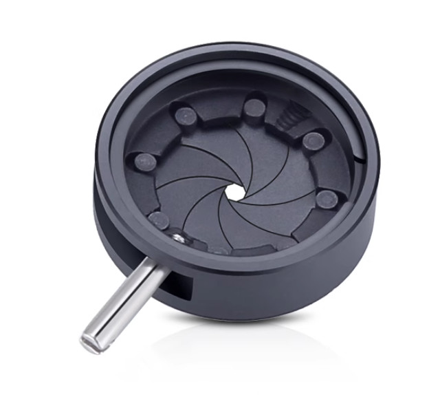 0.8-8mm Adjustable Iris Aperture Module Integrated Diaphragm Manual Condenser