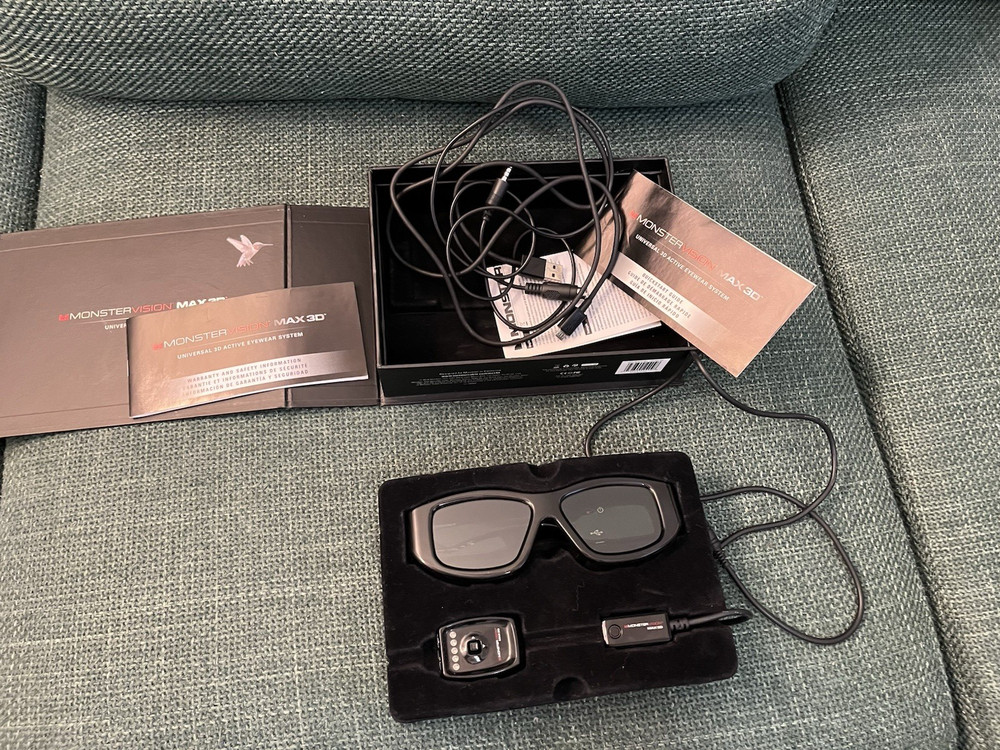 Monster Vision Max 3D Active Eyewear Universal