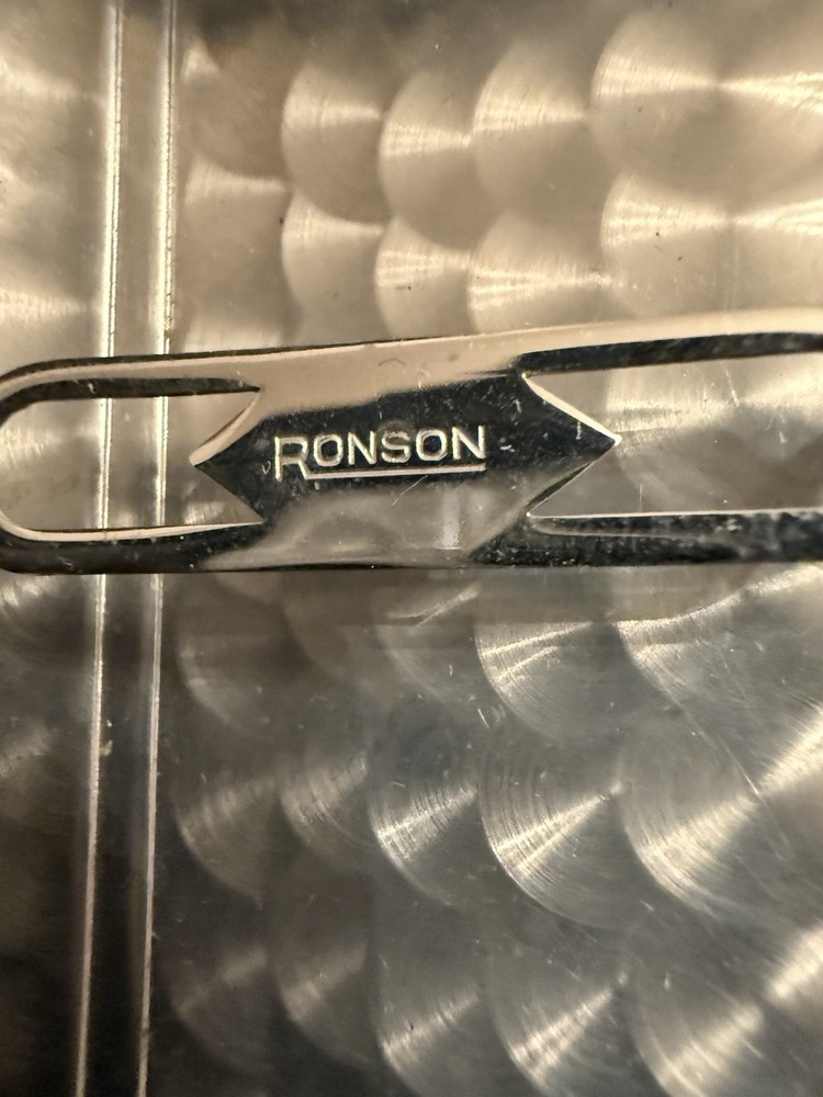 Rare Vintage Ronson Mastercase Lighter And Cigarette Case Combination