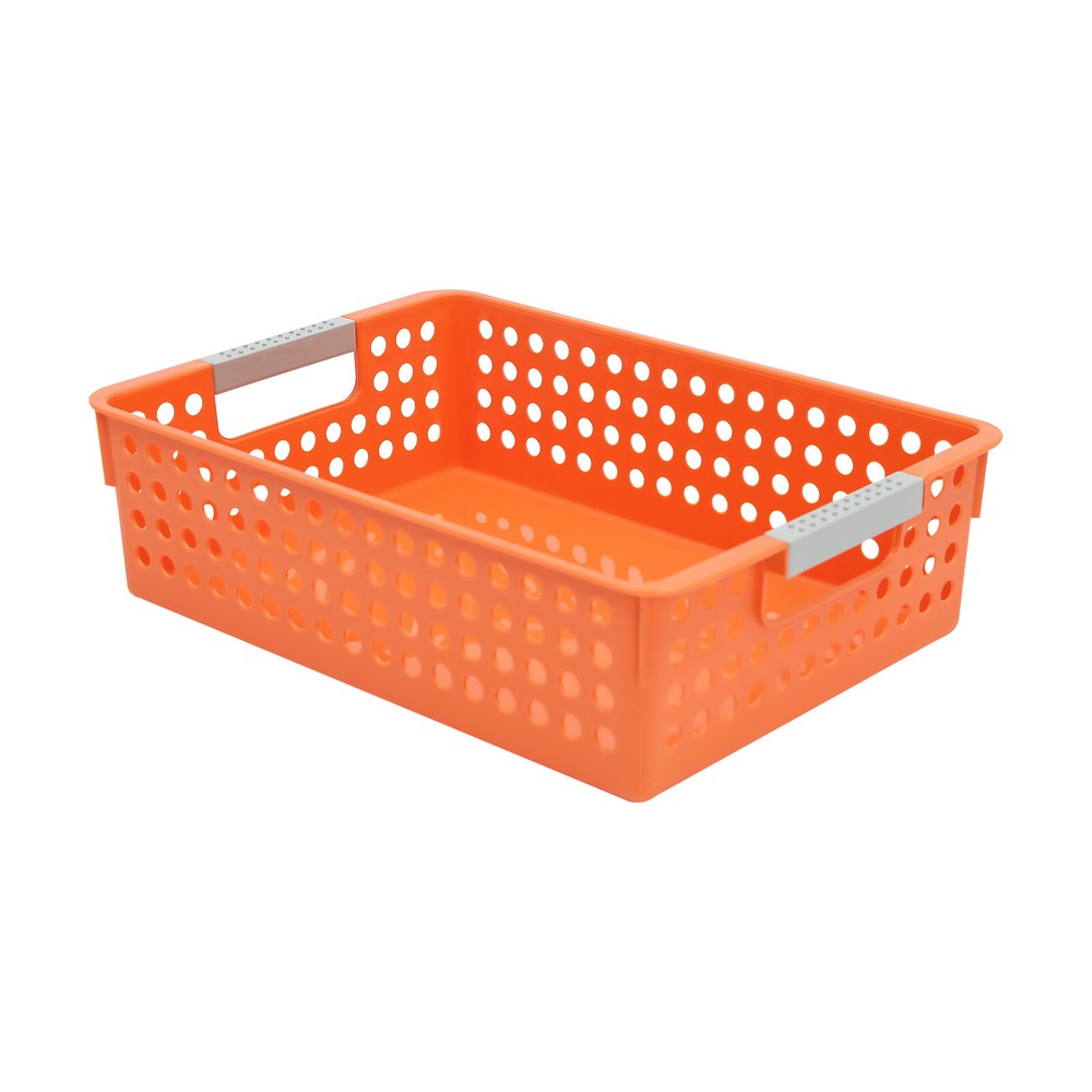 24PCS PP Baskets Kit Papers Documents Storage Box Multicolor Organizer Storage