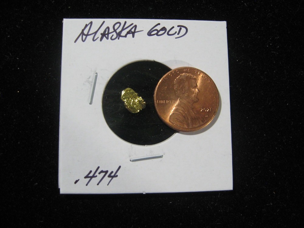 ALASKA GOLD NUGGET .474 GRAM