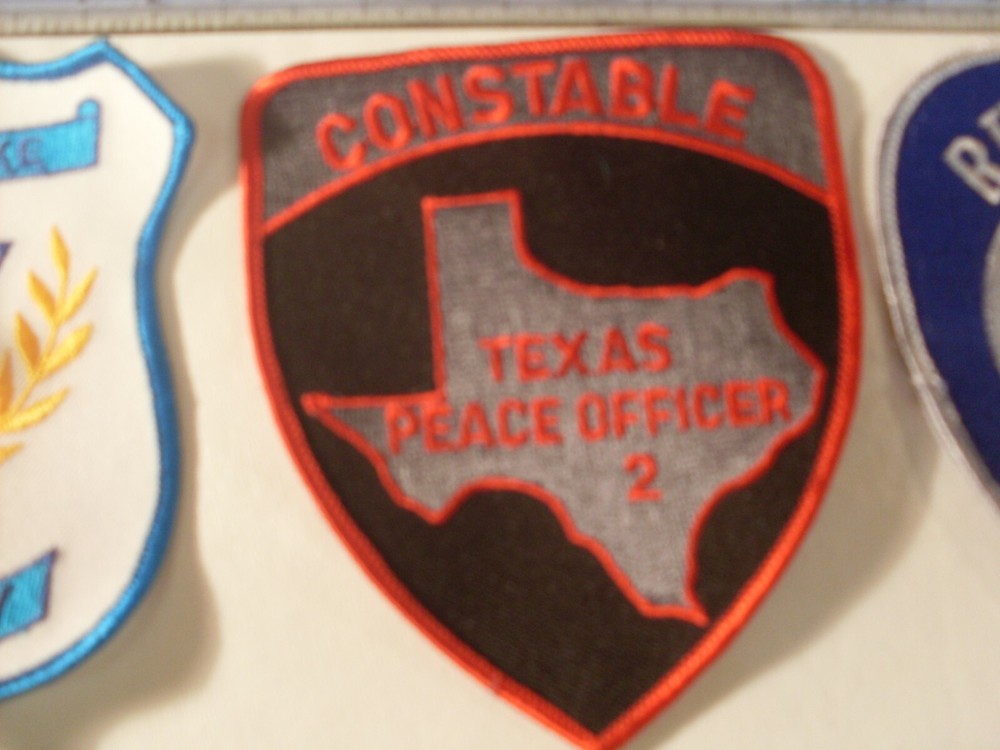 Police Sheriff Security Emblems Patches Embroidered Patch for display only