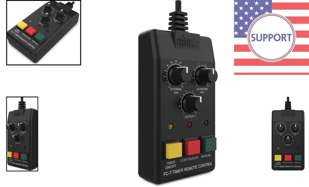 Professional FC-T Timer Remote Control - Compact & Durable Fog Solution