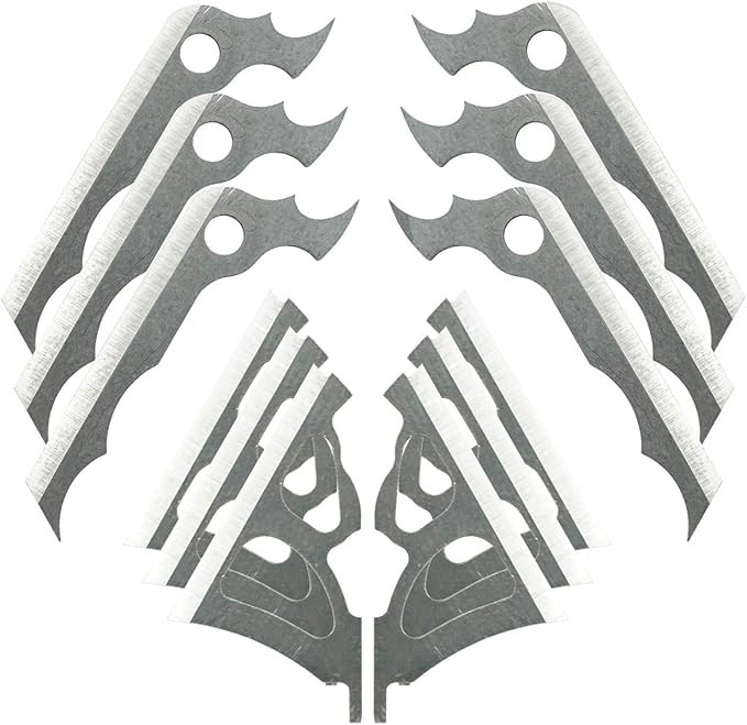 Wac'Em 4-Blade Hybrid Crossbow Replacement Blades