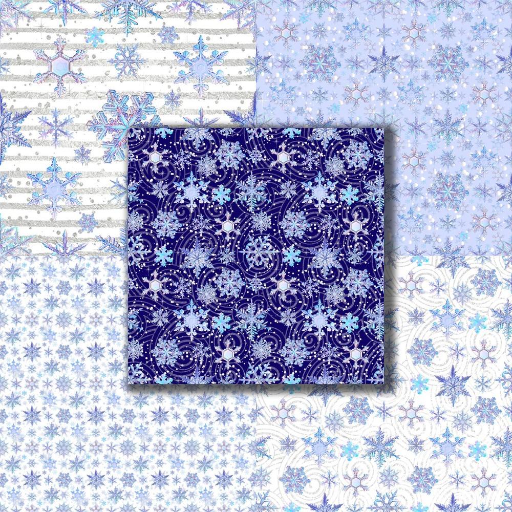 MAGICAL SNOWFLAKES - Paper Pack