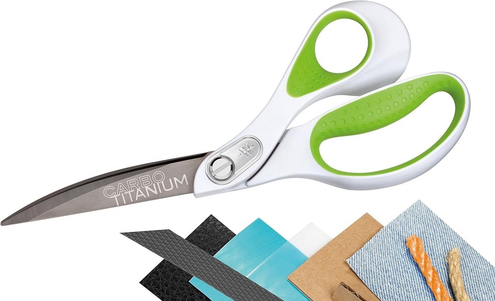 Durable 9" Carbo-Titanium Scissors - Ergonomic Handle for Comfort and Control