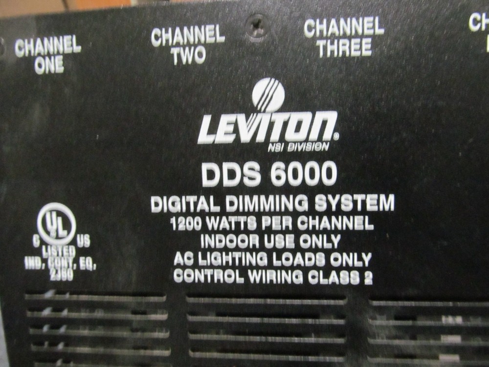 Leviton DDS 60000 Digital Dimming System