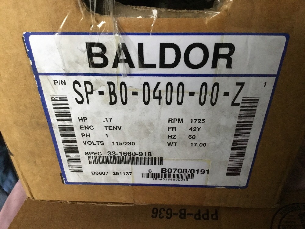 Baldor Motor 33-1660-918