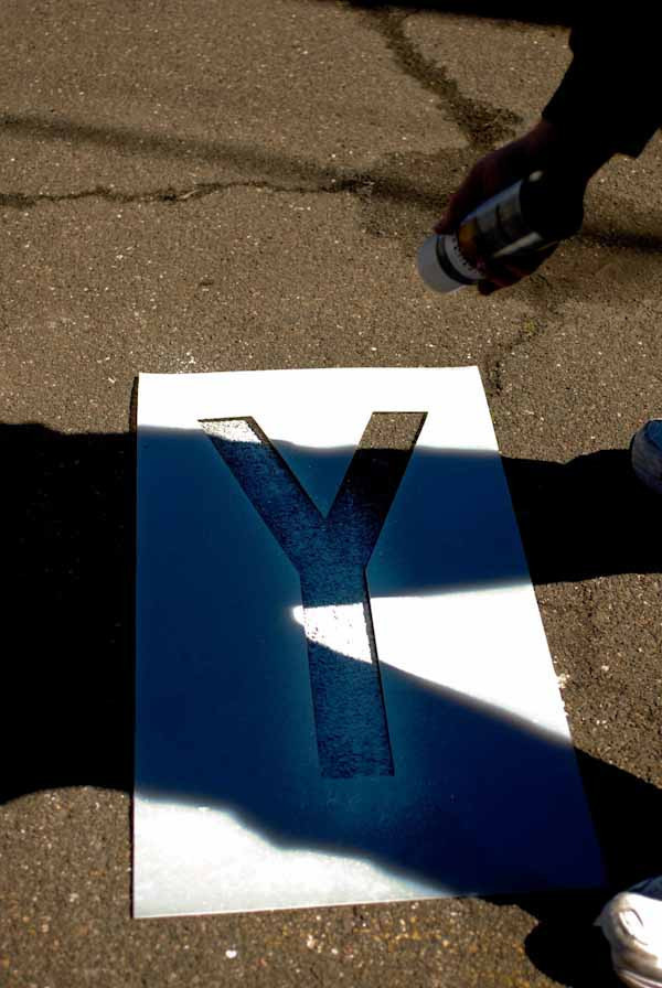 Individual Letter and Number Stencils 8"