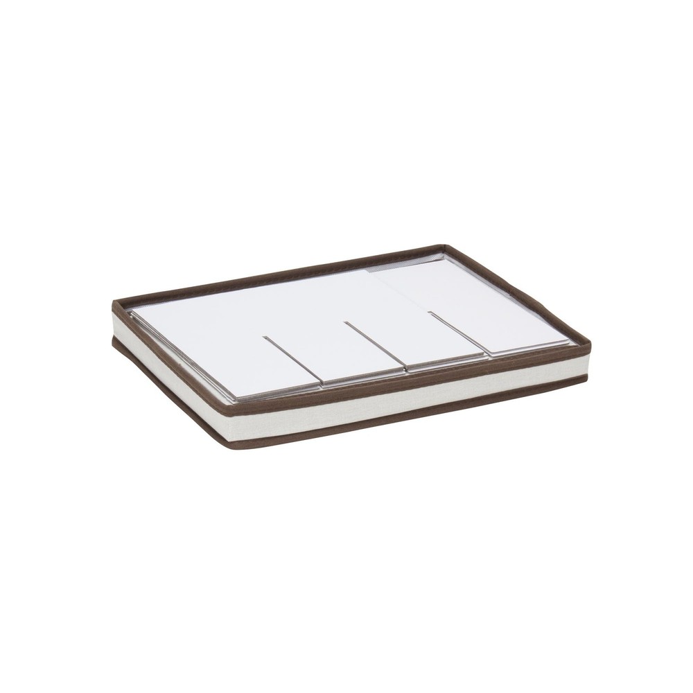 Champagne Flute Storage , 12 Sturdy Compartments, Windowed Front Panel, 2 Riv...