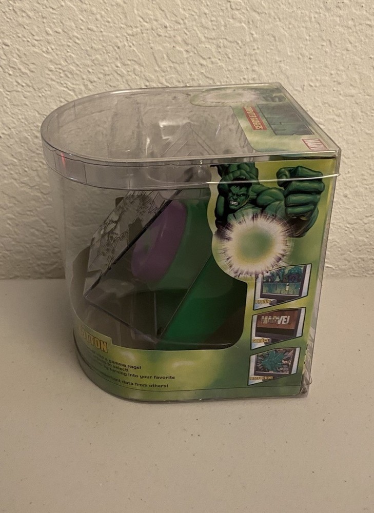 Hulk Smash Button Computer USB Gadget Marvel Screen Effect Interactive Toy New
