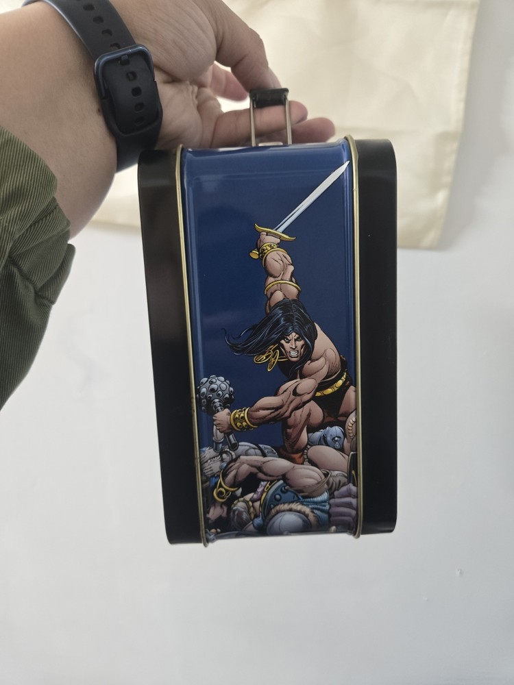Conan Lunchbox Barry Windsor-Smith Robert E. Howard New Lunch Box PLASTIC WRIPPE