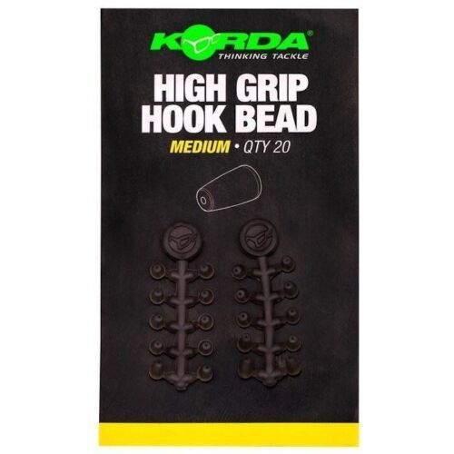 Korda High Grip Hook Bead stops - Beads Medium